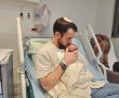 גוייס למילואים, נפצע קשה במלחמה והיום זכה לאחוז בבתו הבכורה