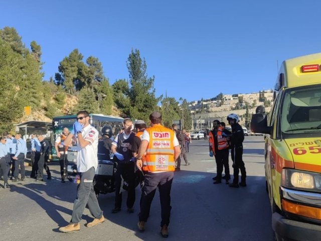 מהזירה בצומת רמות - צילום: תיעוד מבצעי איחוד הצלה