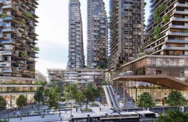 *מתחם גת*. הדמיה: לזרוביץ אדריכלים