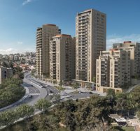 פרוייקט שדרות היובל - אכלוס השלב שני. קרדיט הדמייה: 3DVISION
