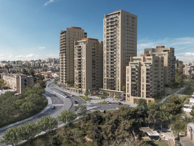 פרוייקט שדרות היובל - אכלוס השלב שני. קרדיט הדמייה: 3DVISION