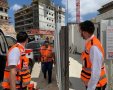 זירת האירוע, רחוב חזון איש בירושלים. צילום: דוברות איחוד הצלה