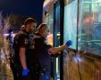 זירת הפיגוע. צילום: פלאש90/ יונתן סינדל