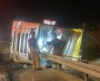 באר שבע: 15 כלי רכב כבדים היו מעורבים בתאונות דרכים ב־2024