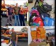 ביוזמה של תושבי העיר: מאות ילקוטים נתרמו למען ילדים נזקקים