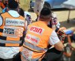 רוכב אופנוע נפצע בתאונה סמוך לבית ניר 