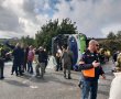 שתי הרוגות ו-41 פצועים בהתהפכות האוטובוס בכביש 443