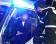 מעצר החשוד. צילום: דוברות המשטרה. 