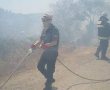שריפה באזור ליפתא: מפנים תושבים