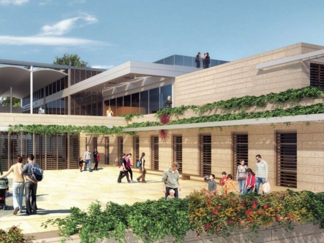 הדמיה בית 'נפש בנפש'. Thomas M. Leitersdorf Planning &amp; Architecture LTD