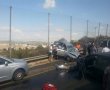 תאונת דרכים קשה בצומת אל ח'דר לכיוון בית"ר עלית 