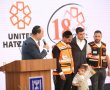 בן ה-3 מאשדוד שחייו ניצלו על ידי המתנדבים הפתיע אותם בטקס בבית הנשיא 