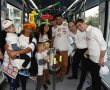 יום כיף לילדי "תקווה ומרפא" ברכבת הקלה בירושלים
