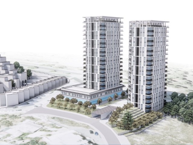 כך ייראו המגדלים בני 18 קומות בגילה . הדמיה: יגאל לוי אדריכלים