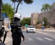 היערכות המשטרה לקראת הכנסת ספר תורה לילדי ישראל בכותל המערבי