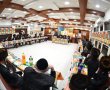 מאות חסידי פיטסבורג התכנסו לעצרת מיוחדת לקראת הבחירות