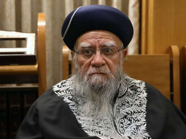 הרב בקשי דורון זצ"ל (צילום: יעקב כהן, פלאש 90)