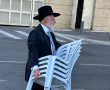 סרטון לא ייאמן: בשכונה היוקרתית בירושלים בית הכנסת מוקם ומפורק בכל שבת מחדש