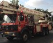 צעיר נכווה באופן בינוני בשריפה שארעה ביום שבת