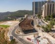 עבודות הרכבת הקלה בהדסה עין כרם. צילום: דוברות העירייה