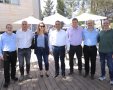 בתמונה : הנהלת התאחדות התעשיינים במרחב ירושלים והנהלת מינהלת הר חוצבים עם ראש העיר משה ליאון