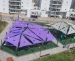 דניאל קופף (צילום: דו"צ) חונכים את הפארק החדש בשכונת עיר ימים באשקלון: