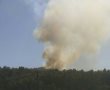 שריפת יער משתוללת בסמוך לישוב כסלון