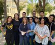 אסף וייס, ליהיא לפיד וח״כים מיש עתיד ביקרו את המפונים בכפר המכביה