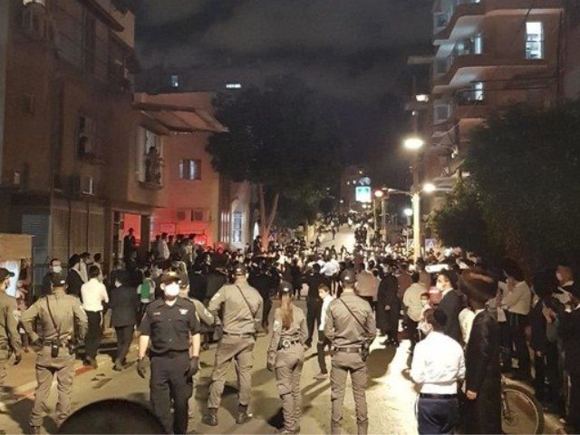 הפגנות חרדים בירושלים | צילום: מחאות החרדים הקיצוניים
