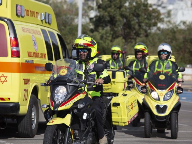 רוכבי יחידת האופנועים של מדא | צילום: דוברות מדא