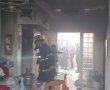 שריפה בדירה בשכונה ד' צפון כתוצאה מסוללת ליתיום שעלתה באש 