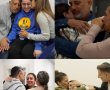 אחרי 477 בשבי החמאס: ארבעת התצפיתניות התאחדו עם משפחותיהן