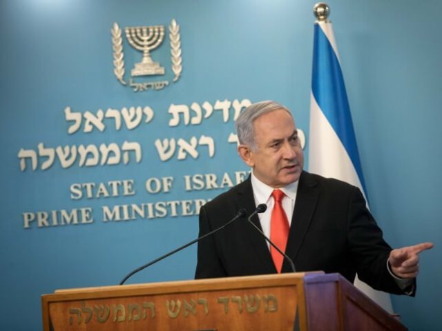 נתניהו. צילום: יונתן זינדל, פלאש 90