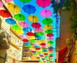 רחוב המטריות בירושלים 