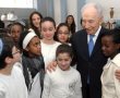 נשיא המדינה בביקורו בביה"ס "ראשית" בעיר: "צריכים לומר לאתיופים תודה"