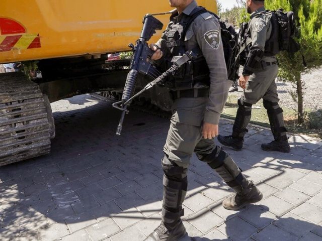 שוטר מג"ב. אילוסטרציה צילום: פלאש 90